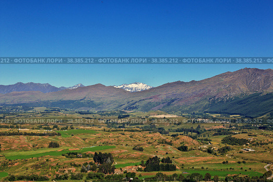 The view of nature in New Zealand. Стоковое фото, фотограф Сергей Стрелков / Фотобанк Лори