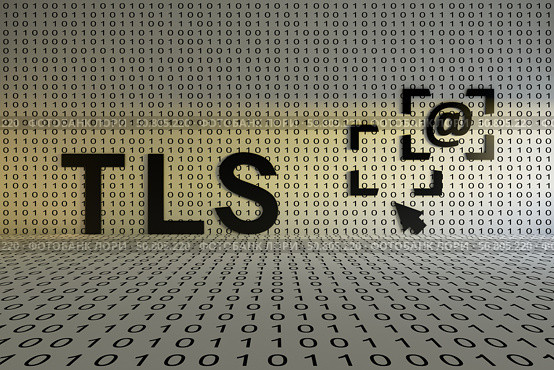 TLS concept text sunlight 3D illustration. Стоковая иллюстрация, иллюстратор Максим Иванов / Фотобанк Лори