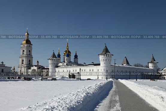 Тобольский Кремль (2018 год). Редакционное фото, фотограф Валерий Акулич / Фотобанк Лори
