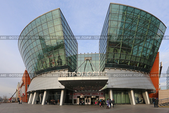 Торговый центр "Метрополис", Москва (2015 год). Редакционное фото, фотограф Алексей Гусев / Фотобанк Лори