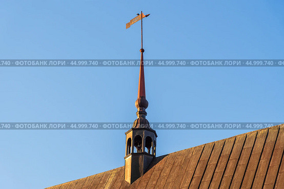 Tower on the roof of Konigsberg Cathedral on Kanta or Kneiphof Island. Kaliningrad. Russia (2021 год). Стоковое фото, фотограф Elena Odareeva / Фотобанк Лори