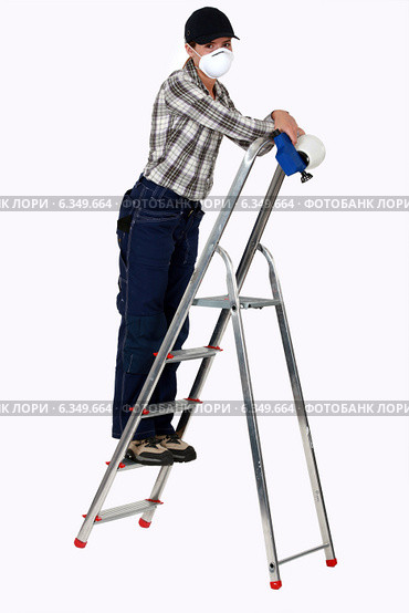 Tradeswoman. Стоковое фото, фотограф Phovoir Images / Фотобанк Лори