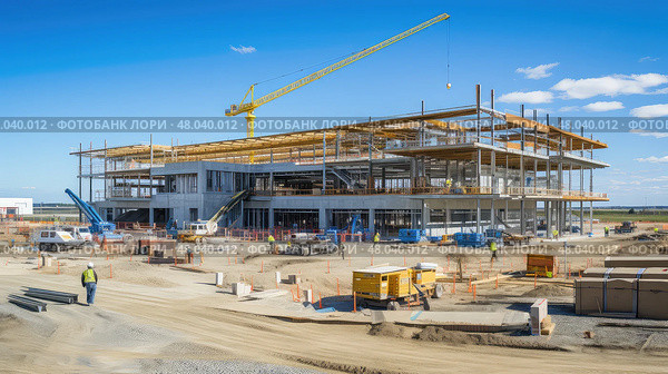 travel building airport background ai generated. Стоковое AI-изображение, AI-художник Vectorwin / Фотобанк Лори