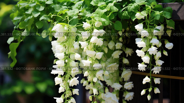 trellis vertical plant ai generated. Стоковое AI-изображение, AI-художник Vectorwin / Фотобанк Лори