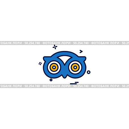 Tripadvisor icon design vector . Стоковая иллюстрация, агентство Ingram Publishing / Фотобанк Лори