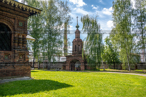Церковь Иоанна Предтечи в Толчкове. Ярославль. Золотое кольцо. Россия. Стоковое фото, фотограф Владимир Макеев / Фотобанк Лори