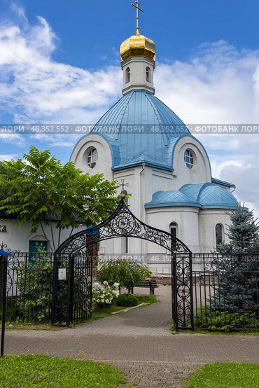 Церковь Казанской иконы Божией Матери в Тёплом Стане (2024 год). Стоковое фото, фотограф Андрей Иванов / Фотобанк Лори