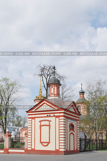 Церковь Крестовоздвижения. Усадьба Алтуфьево. Москва (2011 год). Стоковое фото, фотограф stargal / Фотобанк Лори