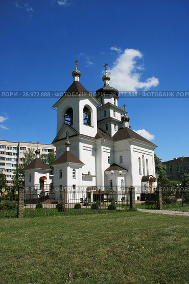 Церковь Праведной Софии Слуцкой (2018 год). Редакционное фото, фотограф Марина Шатерова / Фотобанк Лори