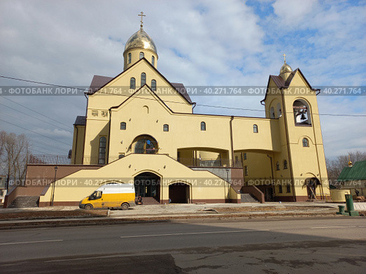 Церковь Сергия Радонежского. Красноярская улица. Район Гольяново. Город Москва (2023 год). Редакционное фото, фотограф lana1501 / Фотобанк Лори