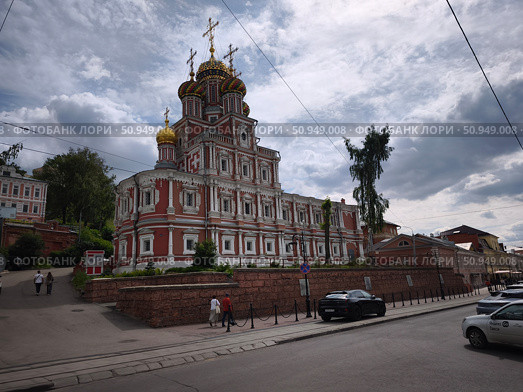 Церковь Собора Пресвятой Богородицы в Нижнем Новгороде. Рождественская церковь. Редакционное фото, фотограф Мария Сергеева / Фотобанк Лори