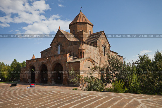 Церковь святой Гаяне, Эчмиадзин, Армения (2010 год). Стоковое фото, фотограф Иван Сазыкин / Фотобанк Лори