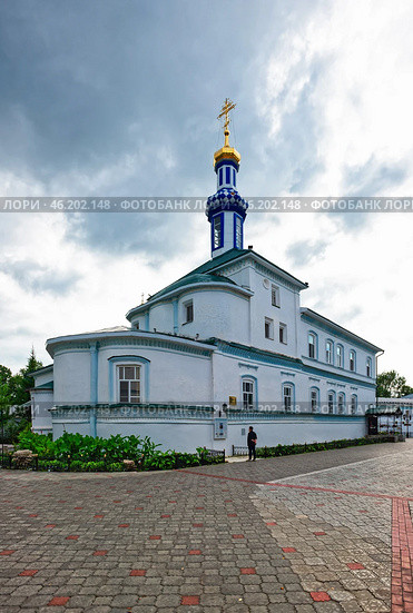 Церковь святых отцов Раифских и Синайских. Раифский Богородицкий монастырь (2024 год). Редакционное фото, фотограф Макаров Алексей / Фотобанк Лори