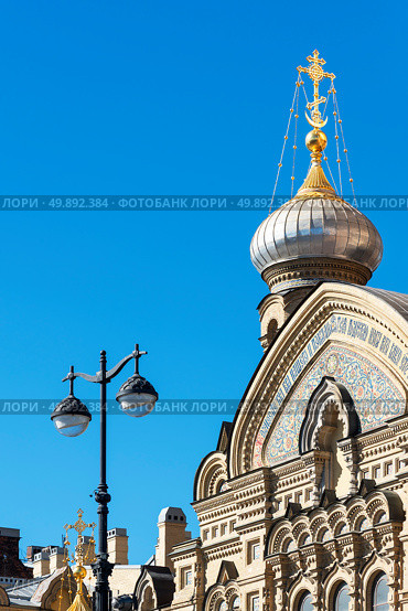 Церковь Успения Пресвятой Богородицы. Санкт-Петербург. Стоковое фото, фотограф Александр Щепин / Фотобанк Лори