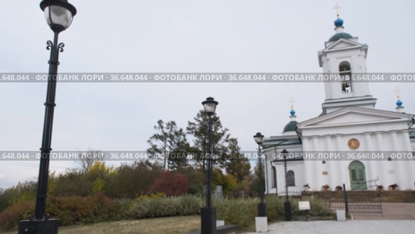 Церковь Входа Господня в Иерусалим в городе Иркутске (2021 год). Стоковое видео, видеограф Момотюк Сергей / Фотобанк Лори