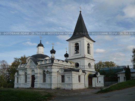 Церковь Воскресения Христова в Тарусе, Калужская область (2014 год). Стоковое фото, фотограф Елена Орлова / Фотобанк Лори