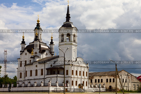 Церковь Захарии и Елисаветы в Тобольске (2015 год). Стоковое фото, фотограф Владимир Мельников / Фотобанк Лори