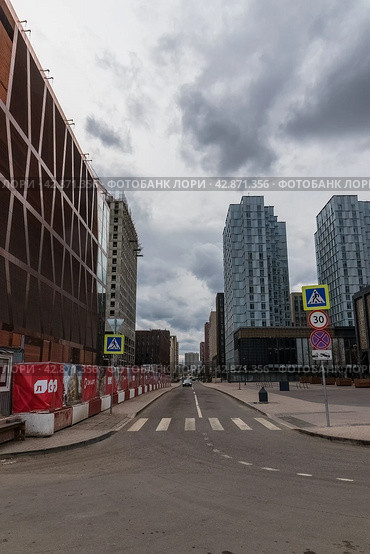 Улица Родченко в Москве. Жилой комплекс ЗИЛАРТ (2024 год). Редакционное фото, фотограф Константин Григорьев / Фотобанк Лори