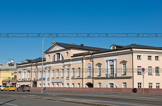 Усадьба Гончарова. Яузская улица, 1/15. Москва. Редакционное фото, фотограф E. O. / Фотобанк Лори