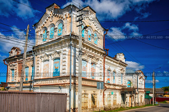 Усадьба Лемехова - Малехонова (Городец) (2024 год). Стоковое фото, фотограф Илья Старков / Фотобанк Лори