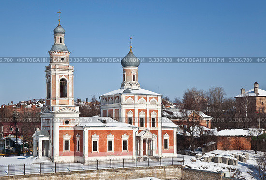 Успенская церковь в  Серпухове (2012 год). Стоковое фото, фотограф Наталья Волкова / Фотобанк Лори
