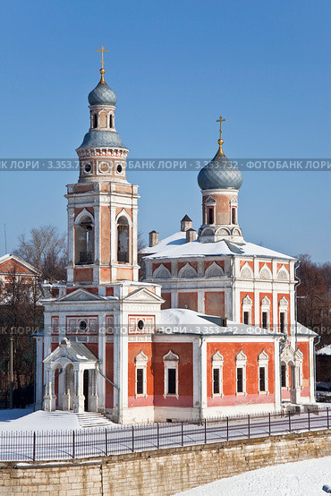 Успенская церковь в  Серпухове (2012 год). Стоковое фото, фотограф Наталья Волкова / Фотобанк Лори