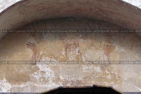 Утраченная живопись Борисоглебского собора, Борисоглебского монастыря (2014 год). Редакционное фото, фотограф Дмитрий Неумоин / Фотобанк Лори