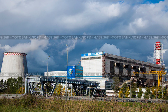 Южная ТЭЦ. Санкт-Петербург (2012 год). Редакционное фото, фотограф Геннадий Соловьев / Фотобанк Лори