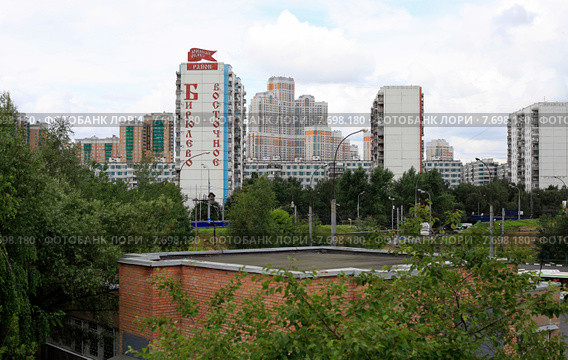 Южный округ, район Бирюлево восточное. Москва (2015 год). Стоковое фото, фотограф Яна Королёва / Фотобанк Лори