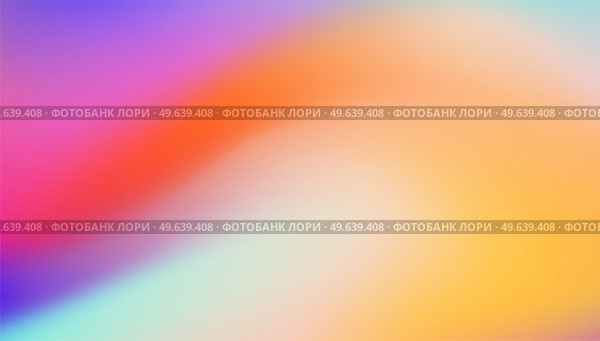 Vector abstract colorful rainbow soft gradient background. Abstract fluid texture. Technology wallpaper. Digital background. Business presentation. Flat design.. Vector abstract colorful flowing background. Design element for presentation. website template. Стоковая иллюстрация, агентство Ingram Publishing / Фотобанк Лори