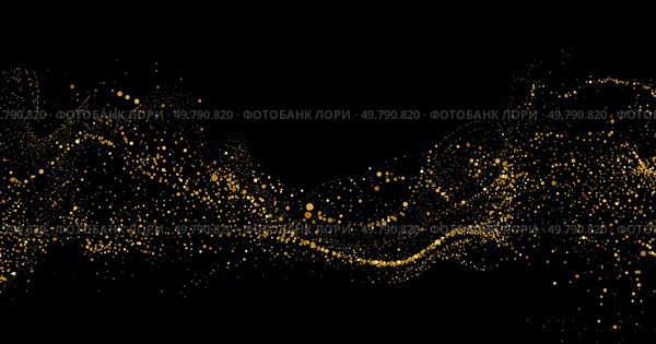 Vector Abstract shiny Gold Glitter design element. Golden sparkly shimmer Dust Splash. For New Year, Merry Christmas, Birthday and Wedding greeting card and invitation design. Abstract shiny gold glitter design element. For New Year, Merry Christmas greeting card design. Стоковая иллюстрация, агентство Ingram Publishing / Фотобанк Лори