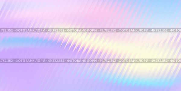 Vector Blurred Holographic gradient background. Ribbed glass texture. Pastel bg.. Vector Blurred holographic gradient background. Ribbed glass texture. Стоковая иллюстрация, агентство Ingram Publishing / Фотобанк Лори