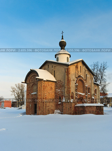Великий Новгород. Церковь Параскевы-Пятницы на Торгу (2011 год). Стоковое фото, фотограф Горшков Игорь / Фотобанк Лори