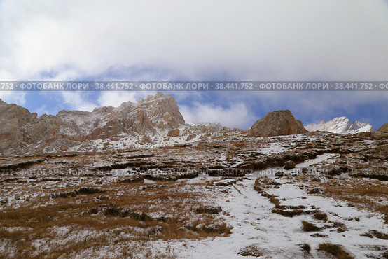 Вершина горы Шалбуздаг, Южный Дагестан. Стоковое фото, фотограф Римма Тельнова / Фотобанк Лори