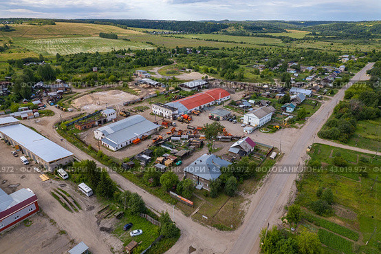 Вид с высоты на нолинское ДУ (аэросъемка 2023 года) Стоковое фото, фотограф Владислав Самошкин / Фотобанк Лори