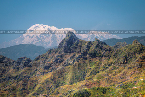 views of Mount Annapurna Himalayas, Nepal, Asia. Стоковое фото, агентство Ingram Publishing / Фотобанк Лори