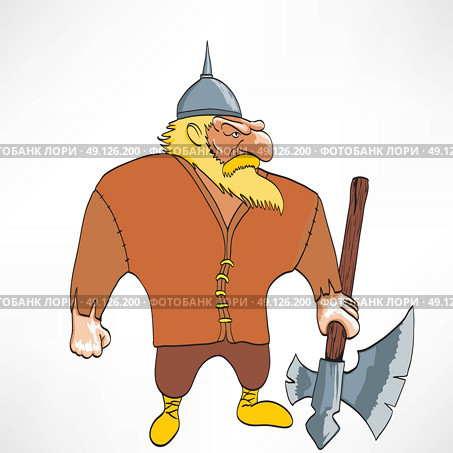 viking illustration. Стоковая иллюстрация, агентство Ingram Publishing / Фотобанк Лори