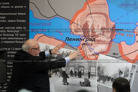 Военный историк Юрий Альбертович Кнутов (2024 год). Редакционное фото, фотограф Дмитрий Неумоин / Фотобанк Лори