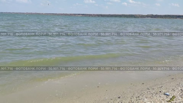 Волны, Азовское море, Павло-Очаковская коса. Стоковое видео, видеограф Ирина / Фотобанк Лори