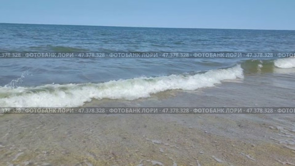 Волны, Балтийское море. Стоковое видео, видеограф Ирина / Фотобанк Лори