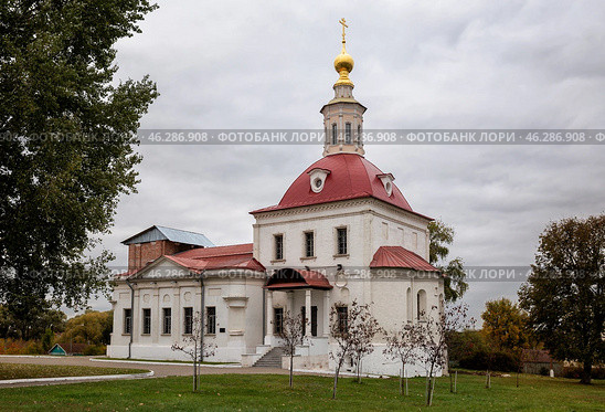 Воскресенская церковь в Коломенском кремле. Стоковое фото, фотограф Юлия Бабкина / Фотобанк Лори