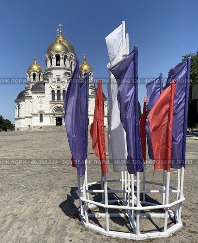 Вознесе́нский войсково́й всеказачий патриарший собор в Новочеркасске. Стоковое фото, фотограф Maria Krayukhina / Фотобанк Лори
