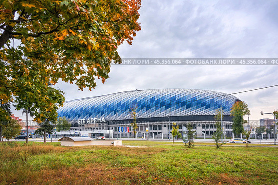 ВТБ Арена, центральный стадион Динамо, Петровский парк,  Москва (2023 год). Редакционное фото, фотограф Baturina Yuliya / Фотобанк Лори