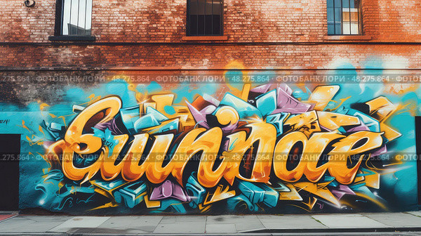 wall golden text ai generated. Стоковое AI-изображение, AI-художник Vectorwin / Фотобанк Лори