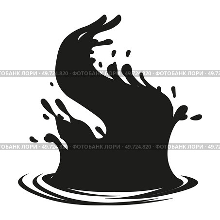 Water and juice splash liquide. One line stroke outline vector Illustration A wave shape, sculpted testament to oceans rhythm A drop shape, gentle whisper of fluid dynamics A dripped droplet, delicate. Water and juice splash liquide. Fresh juice splashed, scene of vibrant taste in action A wave shape, sculpted testament. Стоковая иллюстрация, агентство Ingram Publishing / Фотобанк Лори