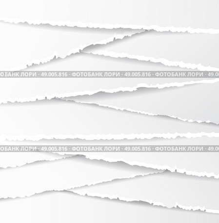 White Paper Background. Texture. Old Torn Paper Background. Old Torn Paper Background. Texture. Стоковая иллюстрация, агентство Ingram Publishing / Фотобанк Лори