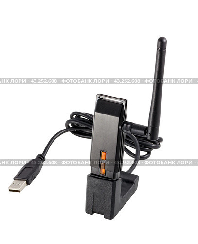 Wi-Fi Wireless USB Adapter. Стоковое фото, фотограф Денис Дряшкин / Фотобанк Лори