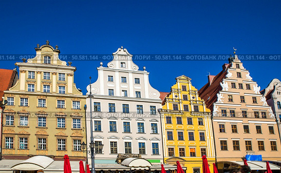 Wroclaw - Poland’s historic center, a city with ancient architecture. Стоковое фото, агентство Ingram Publishing / Фотобанк Лори