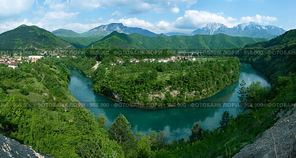 Ябланица, панорама (2009 год). Стоковое фото, фотограф Paul Bee / Фотобанк Лори