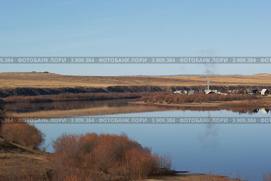 Забайкалье, г. Нерчинск,  р. Нерча (2012 год). Стоковое фото, фотограф Валерий Лаврушин / Фотобанк Лори